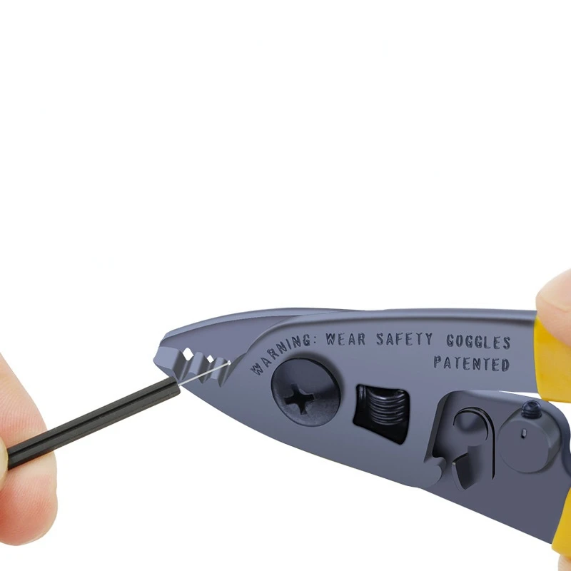 CFS-3 3 포트 광섬유 스트리퍼 펜치 와이어 스트리퍼 FTTH 도구 광학 스트리핑 펜치 도구 드롭 선박