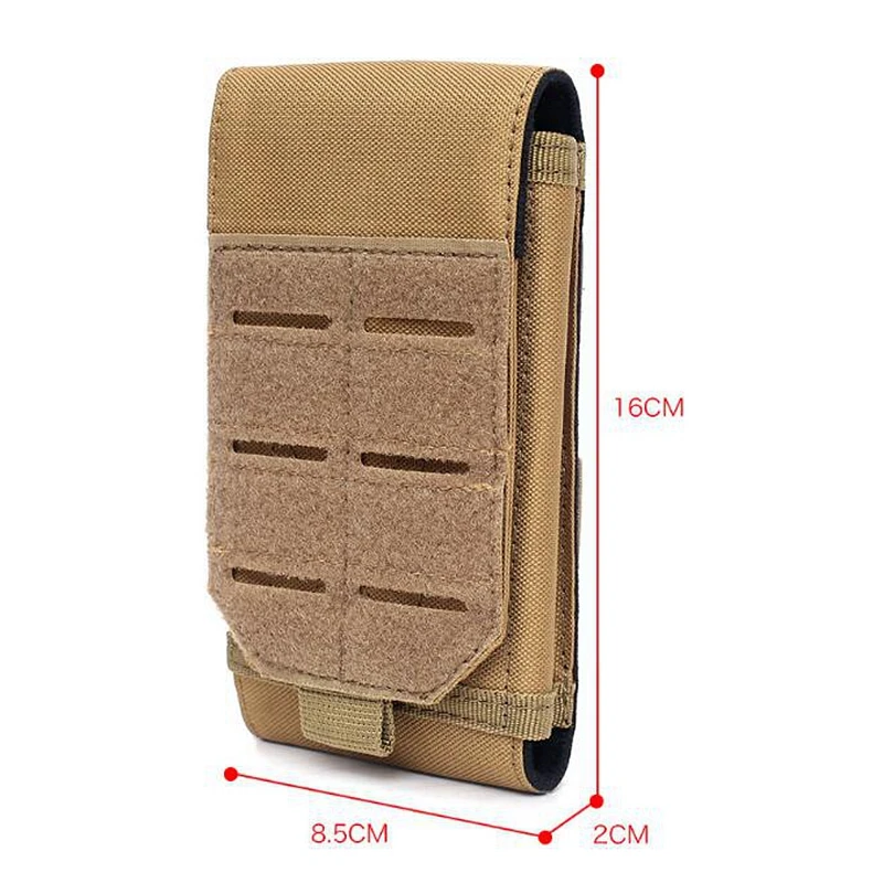 군용 Molle 레이저 파우치, 전술 휴대폰 벨트, EDC 파우치, 거치대 허리 액세서리 가방, 야외 캠핑 휴대폰 팩 가방
