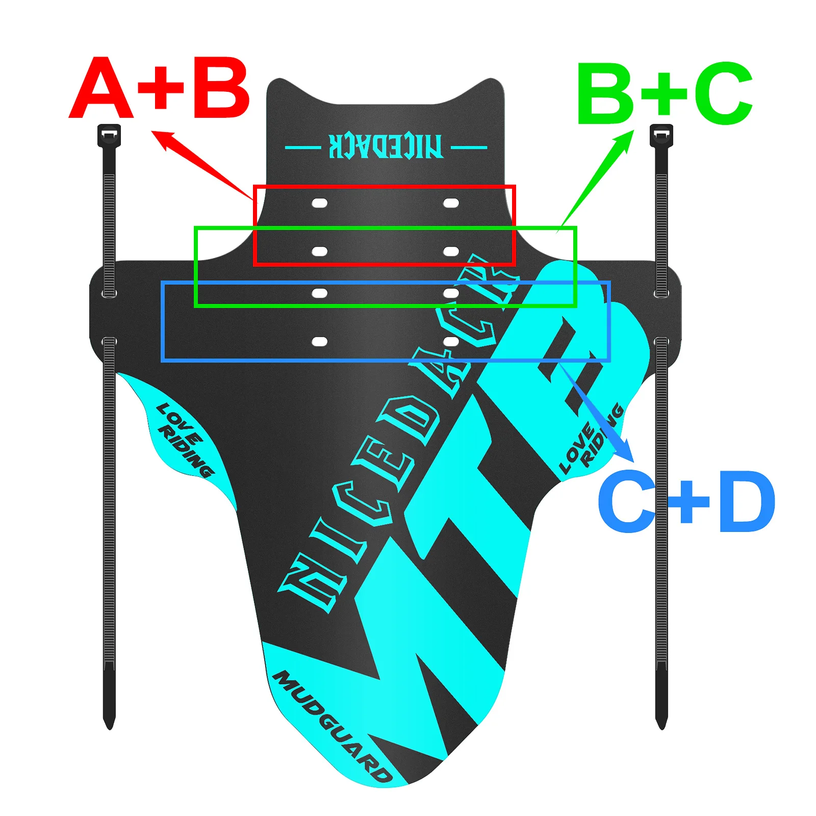 2 pcs 새로운 2021 진흙 mtb 가드 자전거 산악 도로 자전거 펜더 날개 사이클링 자전거 프론트 펜더 멋진 자전거 액세서리