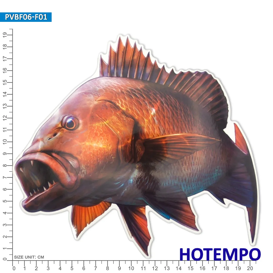 20 센티미터, 큰 크기의 바다 물고기, 일반적인 돌고래 물고기, 옥외 방수 스티커, 어부, 보트, 수하물, 노트북, 오토바이, 자동차 스티커