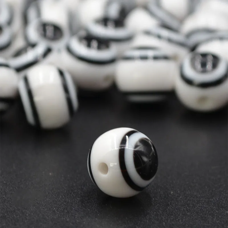 어안 낚시 비즈, 혼합 색상, 야광 캐롤라이나 리그, 세금 키트, 배스 태클, 4mm, 5mm, 6mm, 8mm, 10mm, 12mm, 10 개