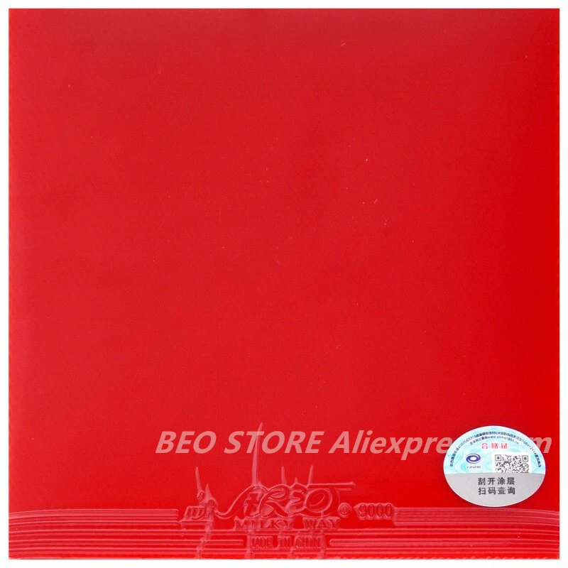 YINHE 9000 탁구 고무, 끈끈한 퀵 어택 루프, 핍인 갤럭시 9000D 9000E