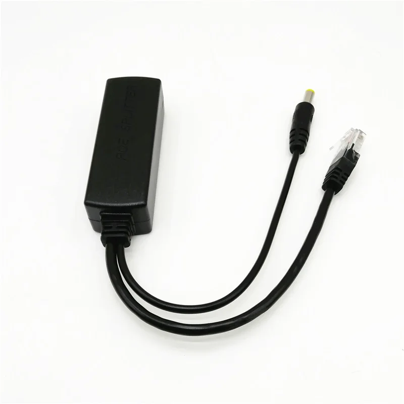 IP 카메라용 파워 오버 이더넷 PoE 분할기 어댑터 10/100M IEEE802.3at/af, 80x27x2 2mm/3.15x1.06x0.87in 48vto12V, 절연 POE