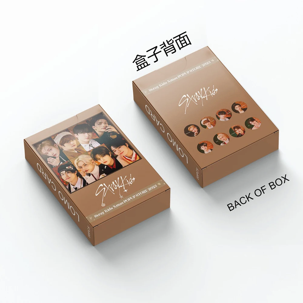 케이팝 스트레이 키즈 로모 카드, 새 앨범 사진 앨범, 하이 퀄리티 포토카드, 55 개/세트