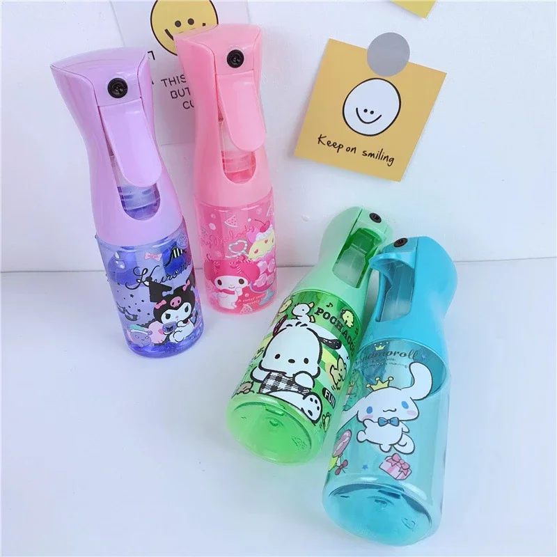 산리오 헬로 키티 시나모롤 쿠로미 고압 스프레이 병, 토너 보틀링 무화기 병, 주방 오일 스프레이 병, 200ml