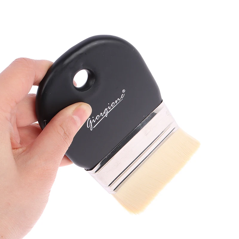 나일론 헤어 단단한 강모 브러시 페인팅 펜, 아트 구아슈 수채화, 넓은 영역 오일 페인트, 아크릴 벽 브러시, 바베큐 청소 브러시, 1PC