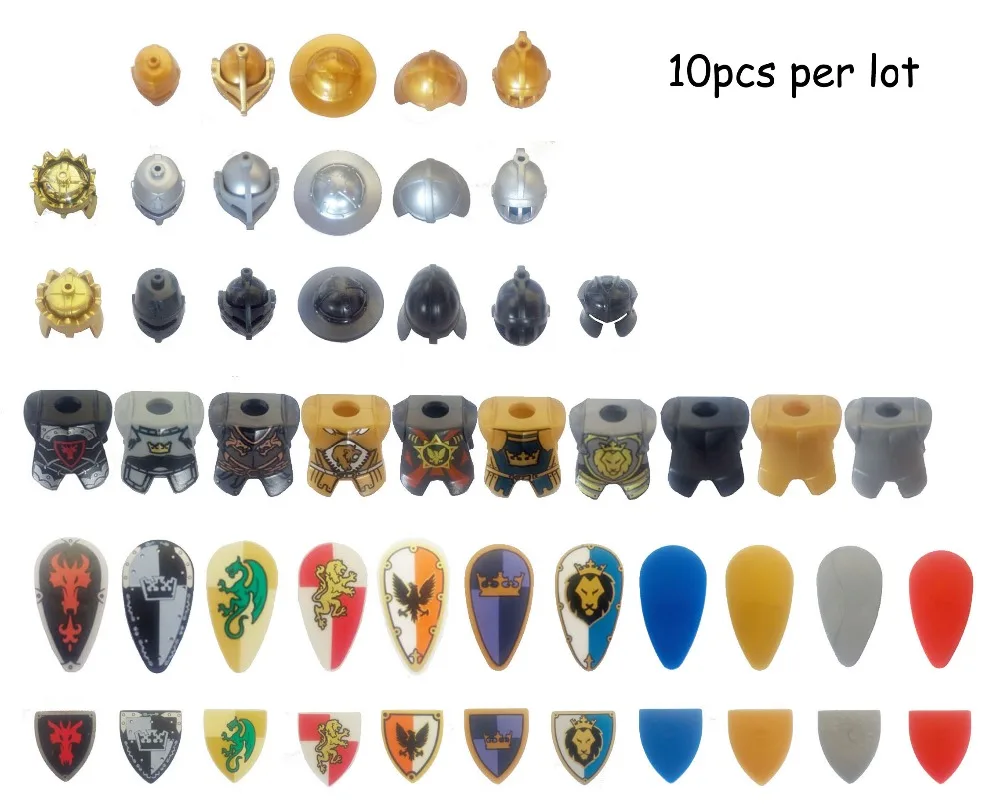 캐슬 나이트 프린트 갑옷 방패 조끼, 무기 크라운, 킹 드래곤 모자, 충돌 헬멧, 빌딩 블록, 벽돌 입자 title=캐슬 나이트 프린트 갑옷 방패 조끼, 무기 크라운, 킹 드래곤 모자, 충돌 헬멧, 빌딩 블록, 벽돌 입자 