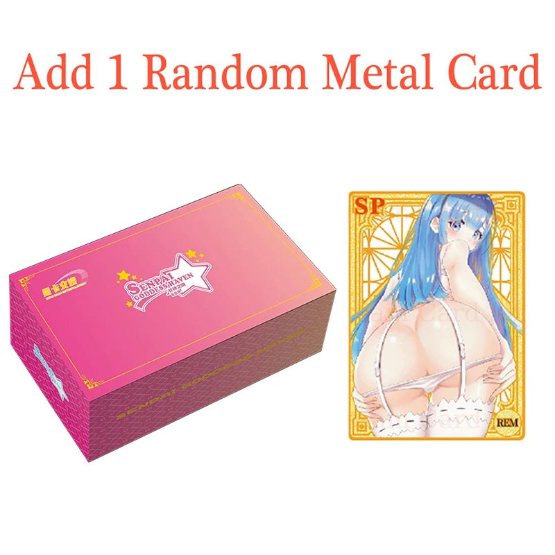 여신 스토리 컬렉션 PR 카드, 애니메이션 소녀 파티 수영복, 비키니 게임 카드, 어린이 장난감 선물, NS10M05 5M08 부스터 박스, 신제품