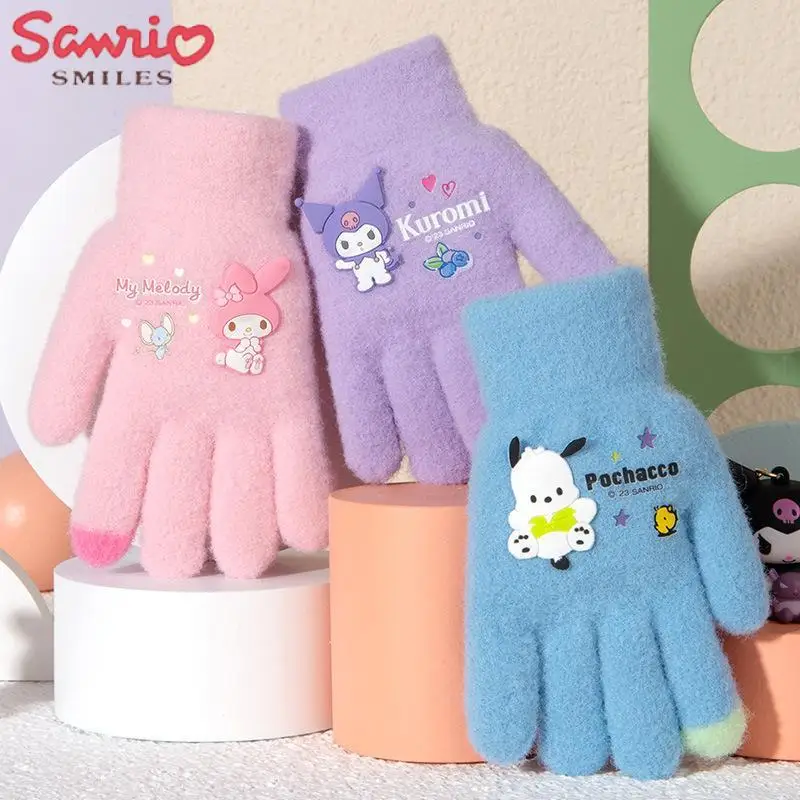 2023 산리오 장갑 어린이 만화 마이멜로디 포차코 쿠로미 겨울 소년 봉제 두꺼운 따뜻한 장갑 여아 다섯 손가락 장갑 title=2023 산리오 장갑 어린이 만화 마이멜로디 포차코 쿠로미 겨울 소년 봉제 두꺼운 따뜻한 장갑 여아 다섯 손가락 장갑