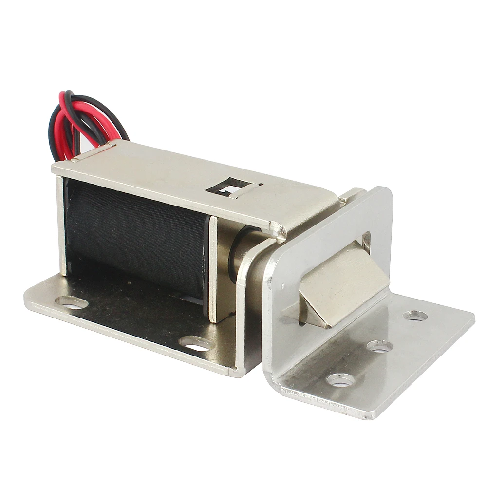 전자기 두꺼운 전기 잠금 장치, 문짝 잠금 장치, 액세스 제어, 전기 잠금 저항, 당기는 힘 150kg, DC12V24V