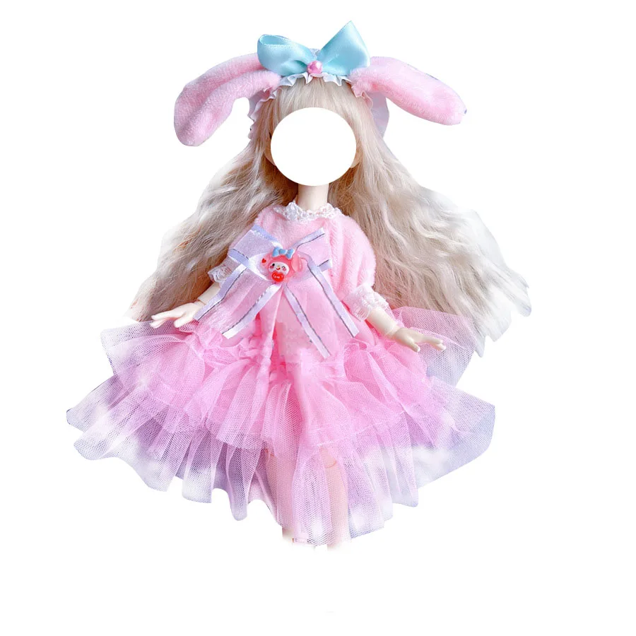 귀여운 드레스 JK 유니폼 의류, 30 cm 1/6 Bjd 바이트 인형, DIY 드레스 업 의류 스커트 패션 캐주얼 정장 양말 장난감 액세서리