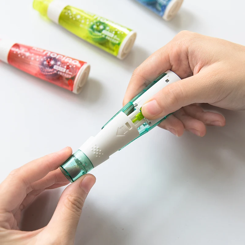 6mm x 8m 양면 접착 종이 테이프 및 테이프 리필, 스크랩북 데코 사무실 학교 용품 문구