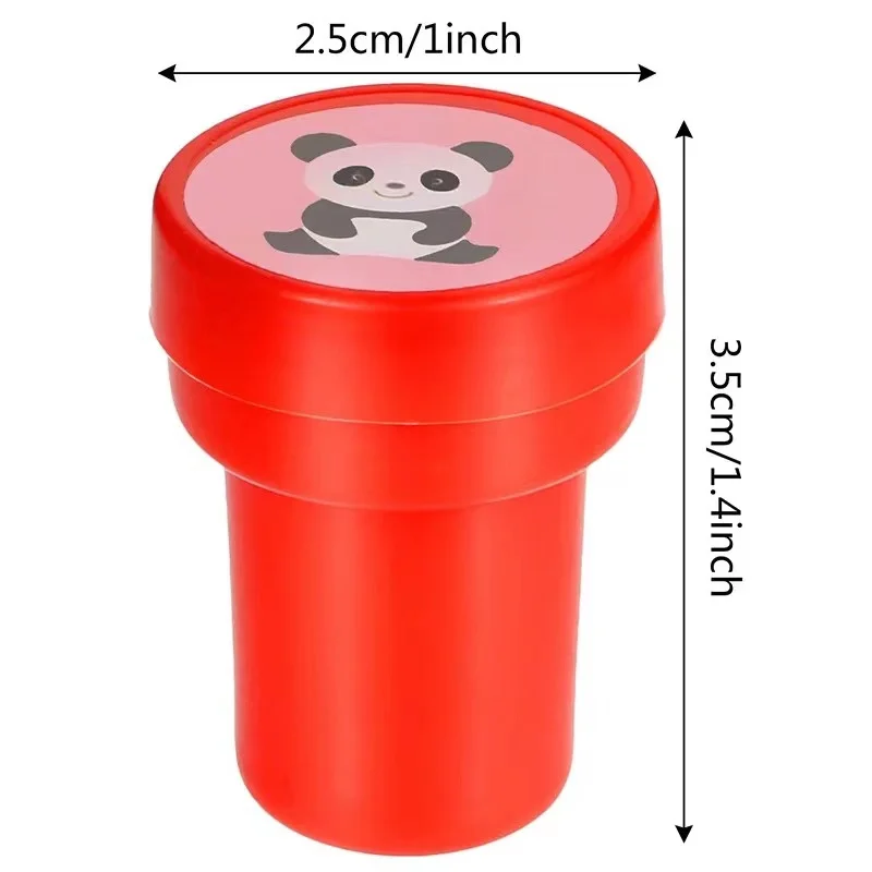 어린이용 모듬 우표, 셀프 잉크 우표, 어린이 장난감 우표, 스마일 얼굴 인감, 스크랩북 DIY 그림, 사진 앨범 장식, 10 개