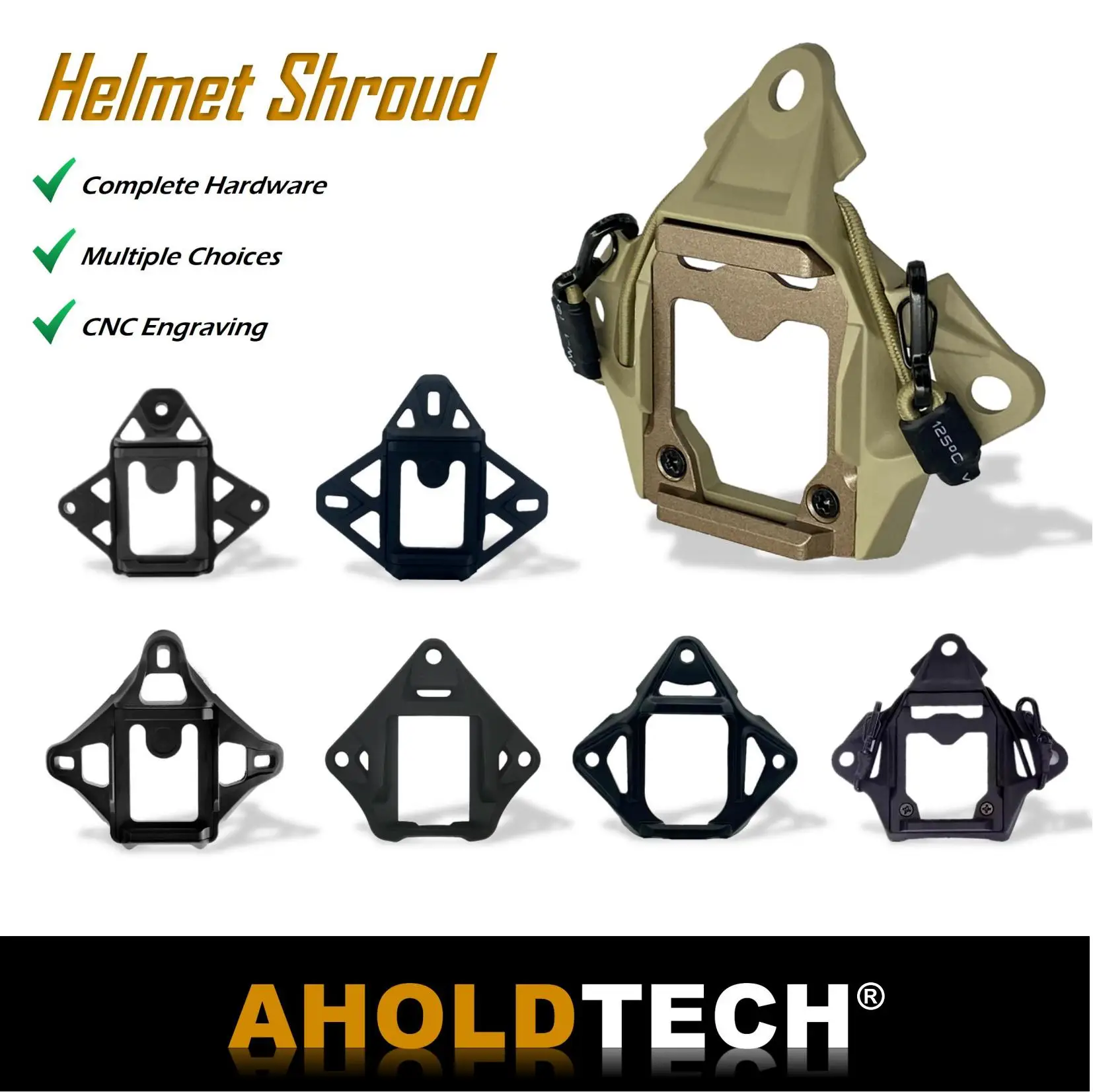 Aholdtech VAS 헬멧 슈라우드 모듈러 번지 Wilcox L4 NVG 마운트 어댑터, FAST MICH WENDY 전술 방탄 헬멧 NVG 브래킷 title=Aholdtech VAS 헬멧 슈라우드 모듈러 번지 Wilcox L4 NVG 마운트 어댑터, FAST MICH WENDY 전술 방탄 헬멧 NVG 브래킷 