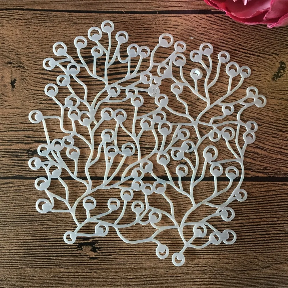 8 개/대 13x13cm 꽃 잎 장미 매화 DIY 레이어링 스텐실 페인팅 스크랩북 색칠 엠보싱 앨범 장식 템플릿