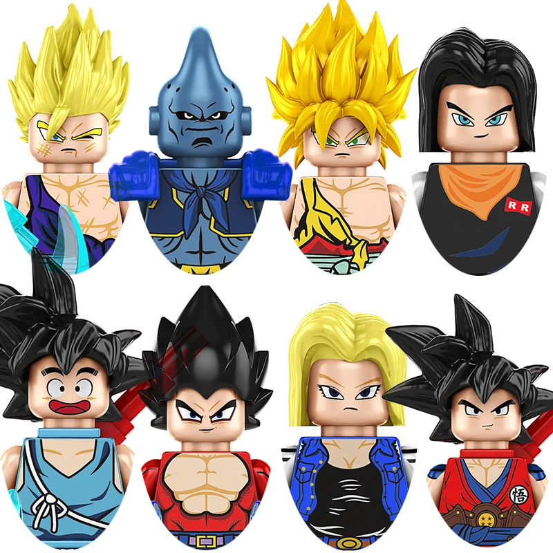 손오공 애니메이션 미니 빌딩 블록, 마인부우 액션 피규어 조립 완구, 어린이 생일 선물, 신제품 드래곤볼 Z KF6195 KF6193 title=손오공 애니메이션 미니 빌딩 블록, 마인부우 액션 피규어 조립 완구, 어린이 생일 선물, 신제품 드래곤볼 Z KF6195 KF6193