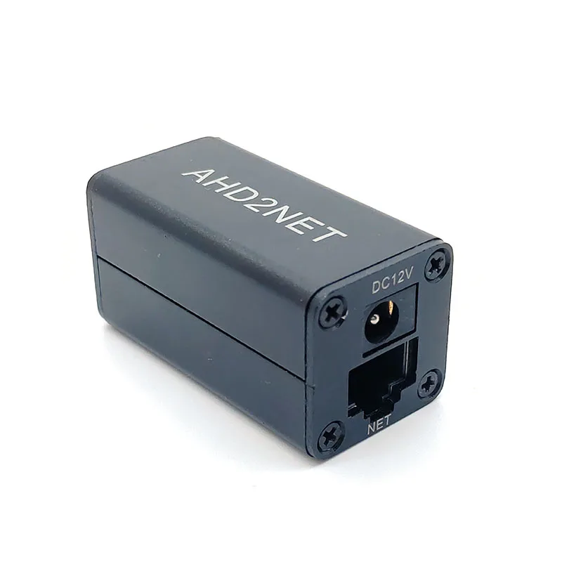 ONVIF 어댑터 AHD-IPC 변환기, 720P/1080P AHD/TVI/CVI PAL/NTSC 카메라-IP 유선 캠 변환기 BNC 입력 RJ45 출력, H.265