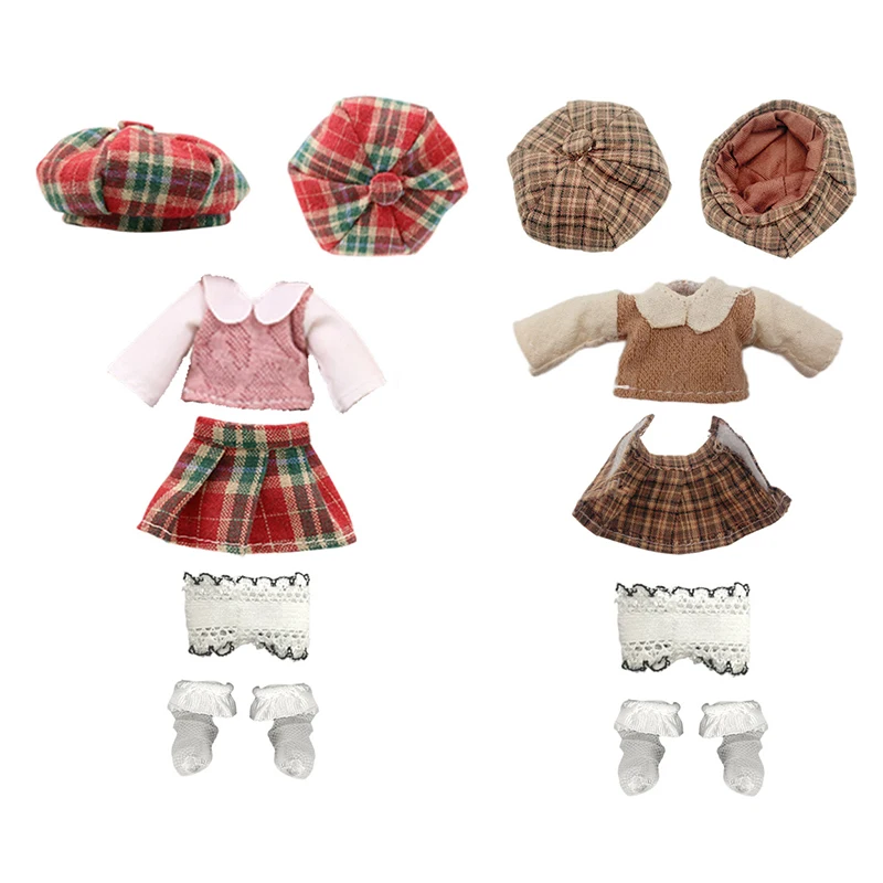 Obitsu 11 인형 의류 세트, 귀여운 캐주얼 카고 반바지, 느슨한 별 스탠드 칼라 재킷, 페니용 지퍼 포함