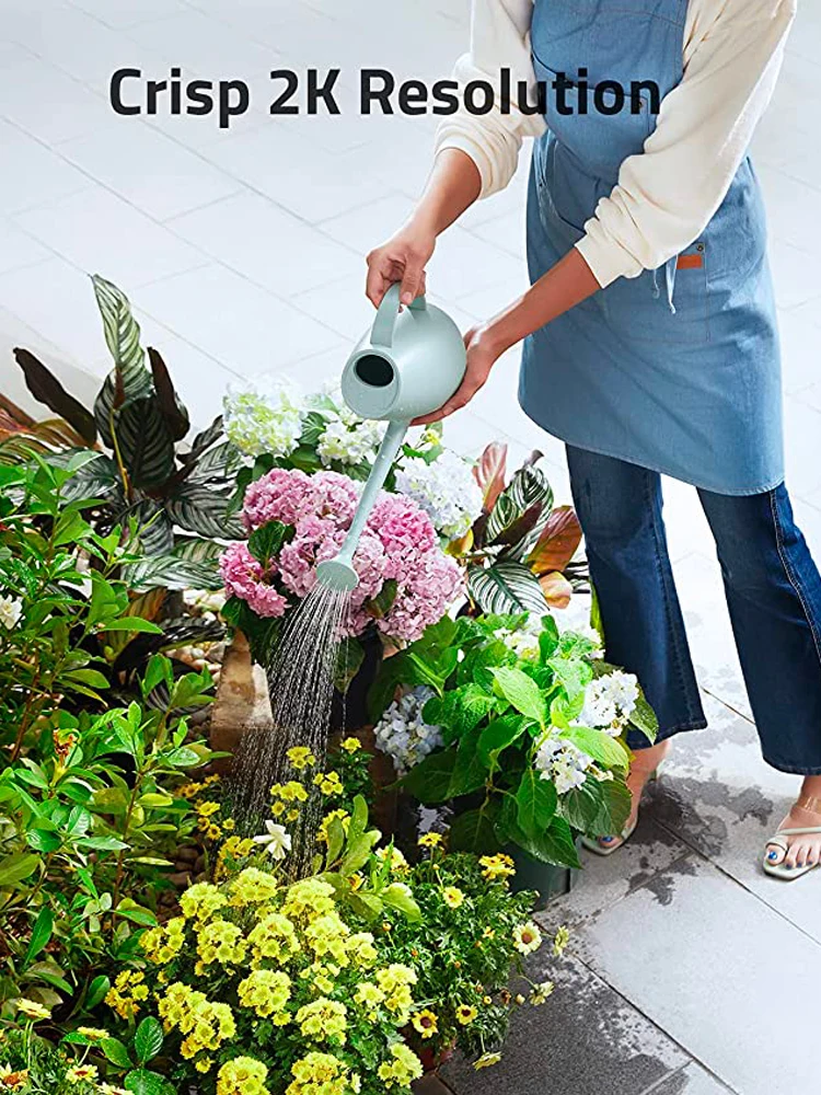 Eufy-보안 SoloCam E40 야외 보안 카메라, 고급 AI 사람 감지, 양방향 오디오, 2K 해상도, 와이파이 내후성