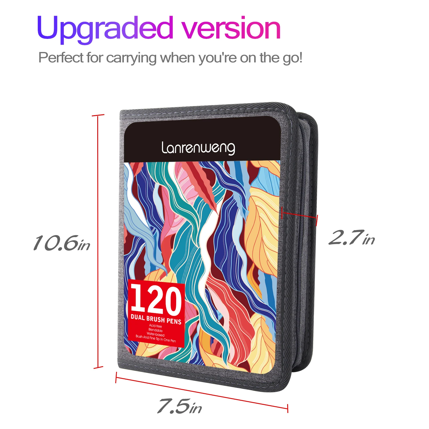 ZSCM 8/12/24/36/160 120 색 듀얼 브러시 마커 펜 색연필 수채화 아트 마커 얇은 서예 펜 스케치 마커 스케치 마커 스케치 마커