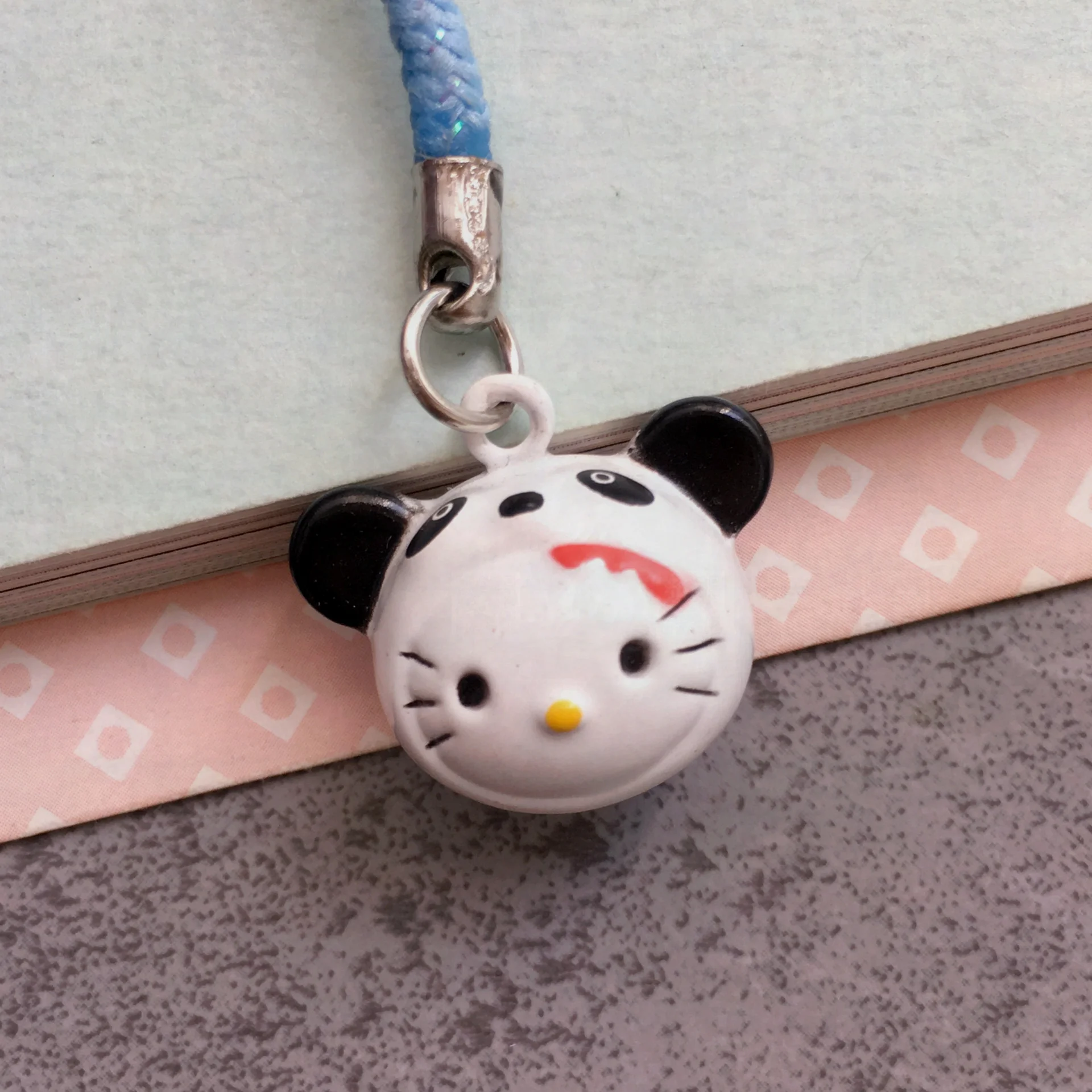귀여운 산리오 헬로 키티 액세서리, 미니 벨 참, 휴대폰 참, 열쇠 고리, 학교 가방 장식, 여자 친구 선물