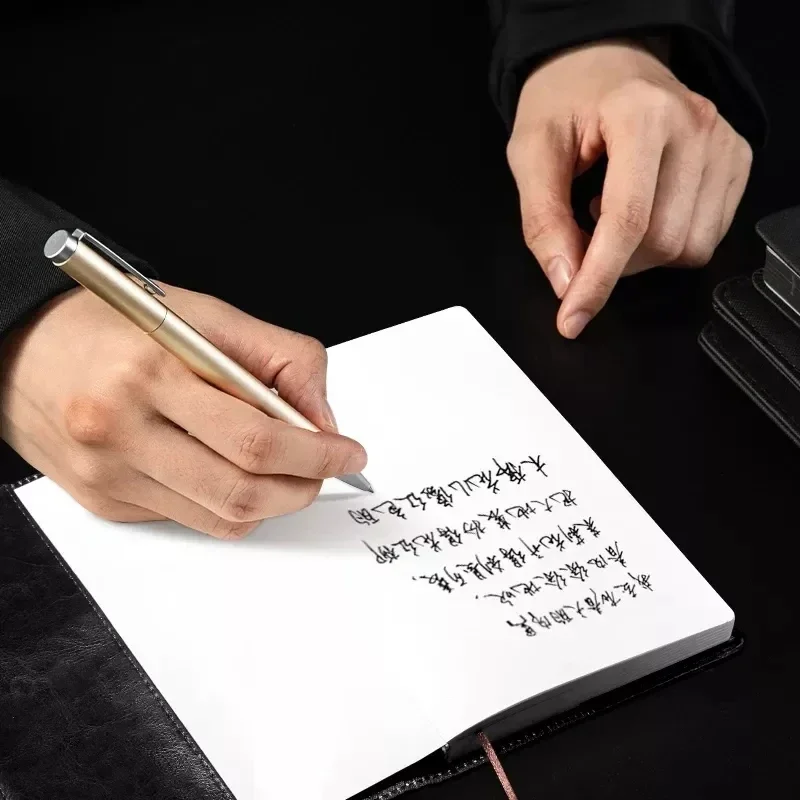 사무용 학생용 델리 메탈 젤 펜, 비즈니스 문구 학용품, 롤러볼 카네타 볼포인트, 0.5mm 사인펜