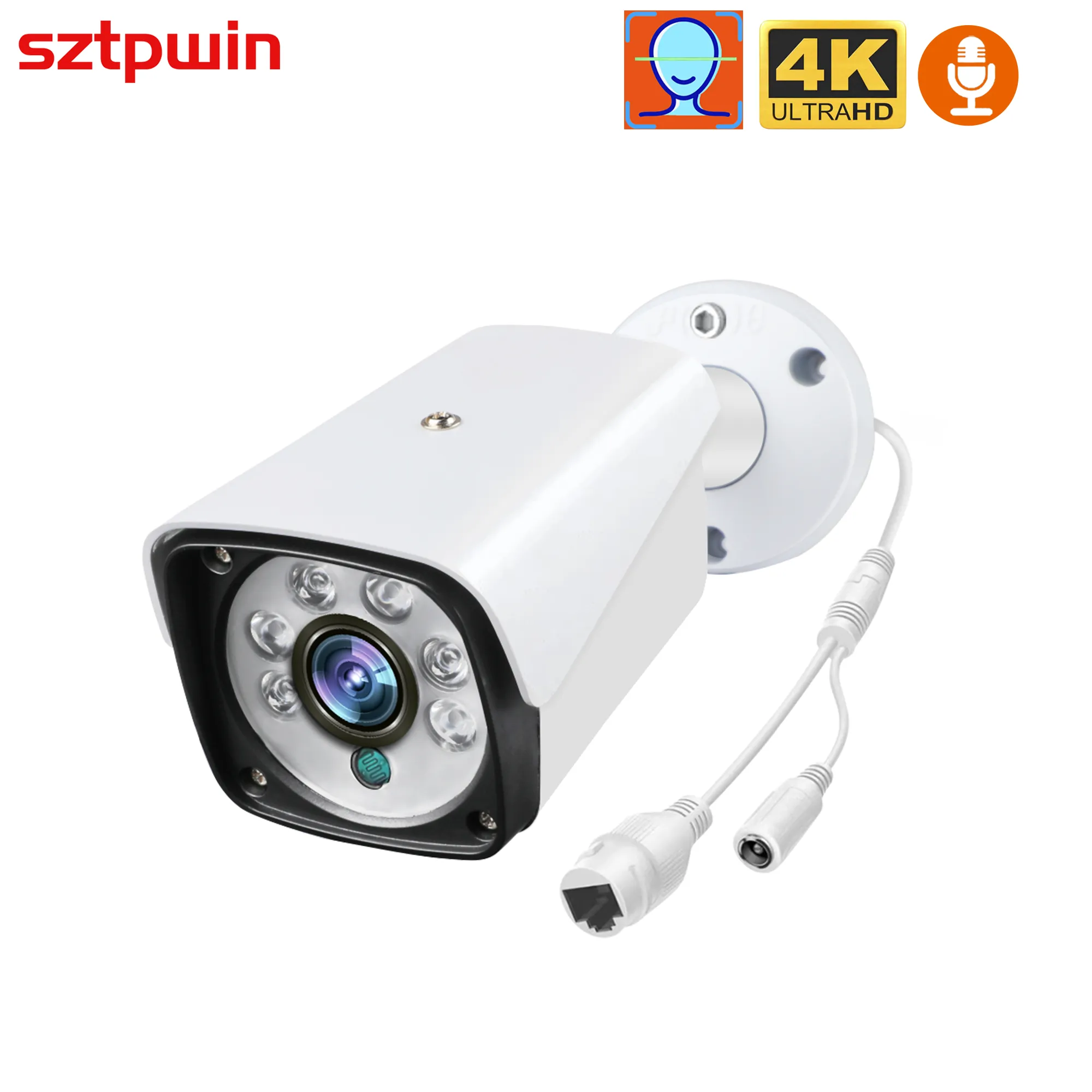 XMEYE POE IP ONVIF H.265 오디오 레코드 CCTV 카메라, 얼굴 인식, 5MP 방수, IP66 야외 보안 비디오 감시, 4k 8MP title=XMEYE POE IP ONVIF H.265 오디오 레코드 CCTV 카메라, 얼굴 인식, 5MP 방수, IP66 야외 보안 비디오 감시, 4k 8MP 