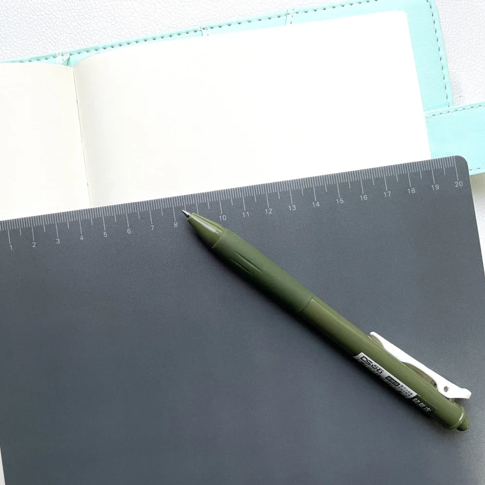 Midori Hobo 노트북 저널 플래너, 학교 사무용품, 문구류 도매, 필기 매트 보드 기반 플레이트 눈금자, A5, A6