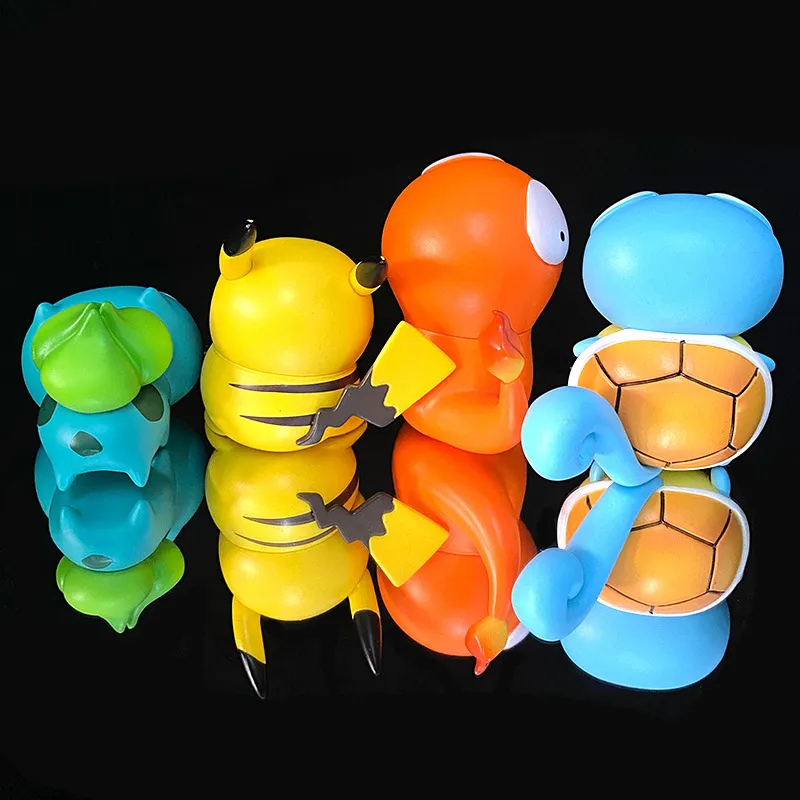 재미있는 액션 피규어 만화 인형 모델 장난감, 포켓몬 피규어 큐트, 유산 실리 장난감, 피카츄, 이상해씨, 꼬부기, 파이리, 신제품