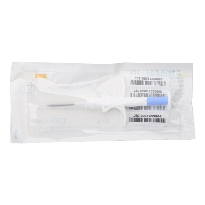 반려동물 임플란트 동물 칩, 동물 마이크로칩 ISO11784/785 FDX-B 칩, 1 팩