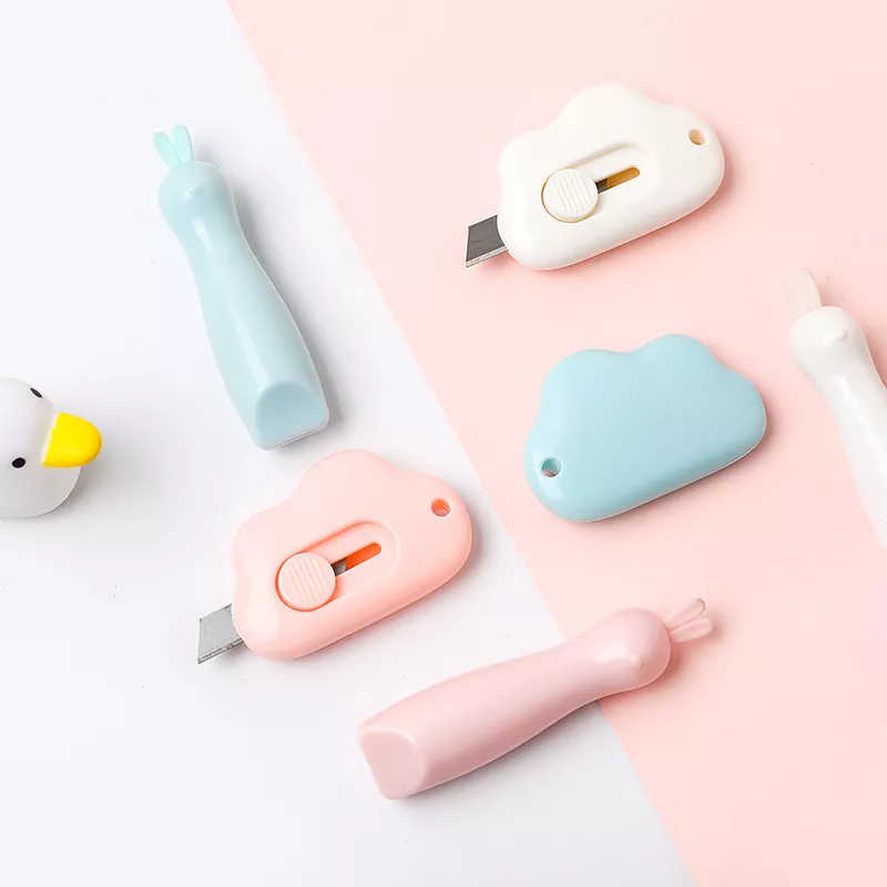 Mohamm-귀여운 미니 작은 주머니 크기 공예 포장 상자 종이 봉투 커터 유틸리티 나이프 편지 오프너, 학생 미술 용품 title=Mohamm-귀여운 미니 작은 주머니 크기 공예 포장 상자 종이 봉투 커터 유틸리티 나이프 편지 오프너, 학생 미술 용품