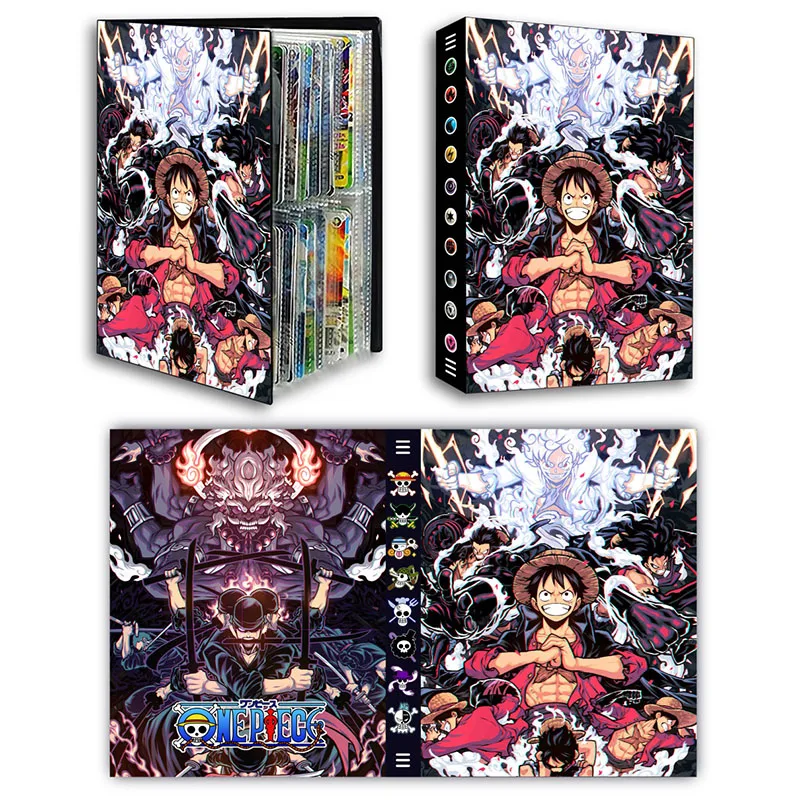 악마 슬레이어 카마도 네즈코 카드 앨범 북, 게임 카드 홀더 바인더, VMAX 게임 카드 컬렉션, 어린이 장난감 선물, 240 개