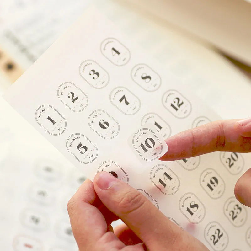 날짜 라벨 스티커, 2024 년 플래너, 다채로운 365 일, 데일리 스티커, 문구, 일기장, 12 매 title=날짜 라벨 스티커, 2024 년 플래너, 다채로운 365 일, 데일리 스티커, 문구, 일기장, 12 매
