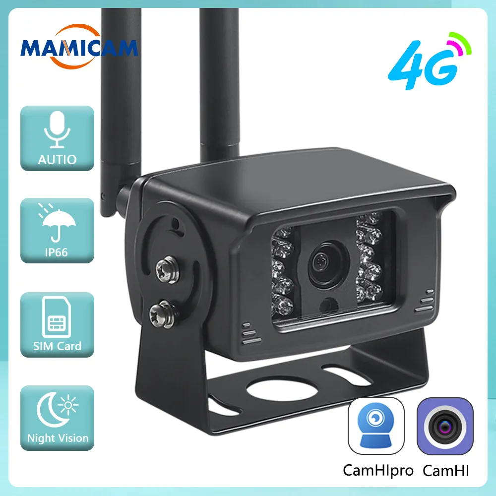 5MP HD Wifi IP 카메라 4G SIM 카드 야외 총알 자동차 카메라, 1080P 보안 금속 쉘 CCTV 감시 카메라 P2P Camhi APP title=5MP HD Wifi IP 카메라 4G SIM 카드 야외 총알 자동차 카메라, 1080P 보안 금속 쉘 CCTV 감시 카메라 P2P Camhi APP 