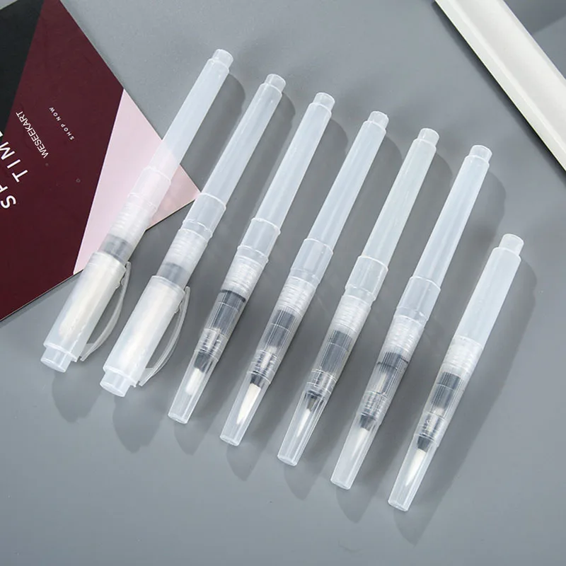 수채화 브러시 펜, 리필 가능한 수채화 브러시 펜, 수채화 페인팅용 물 페인트 브러시, 7 개