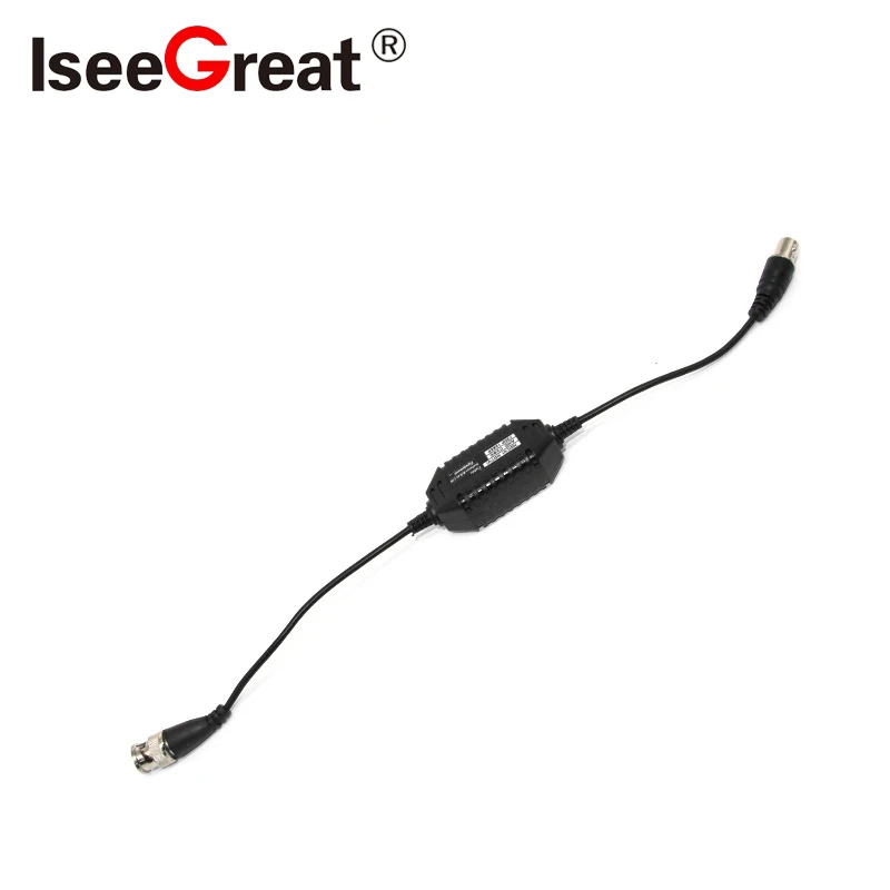 그라운드 루프 아이솔레이터, 발룬 비디오, 방해 방지 장치, TVI, CVI, AHD, CVBS, BNC, 남녀공용 CCTV 액세서리