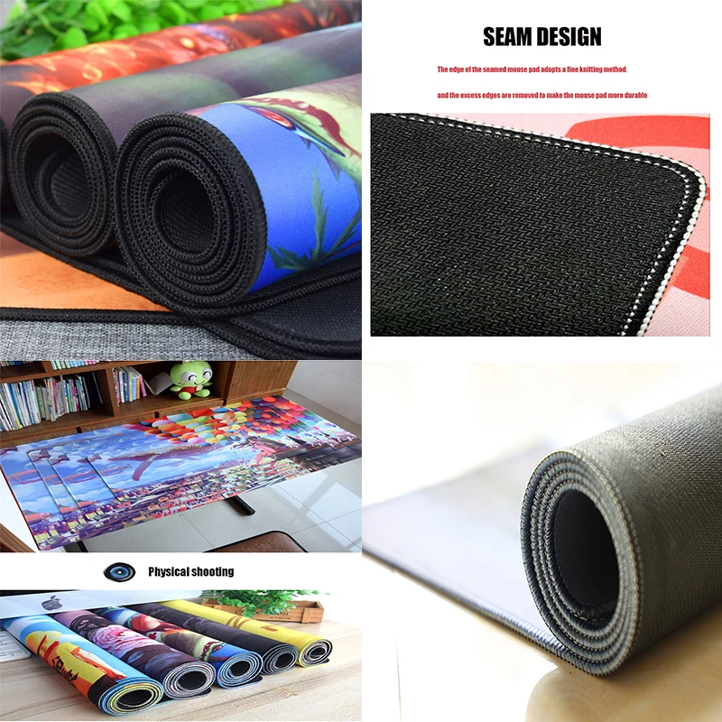 귀여운 애니메이션 대형 마우스 패드, 키보드 노트북 게임, Gengars 마우스 패드, 귀여운 카펫, PC 사무실 고무 마우스 매트, 만화 테이블 매트, 90x40