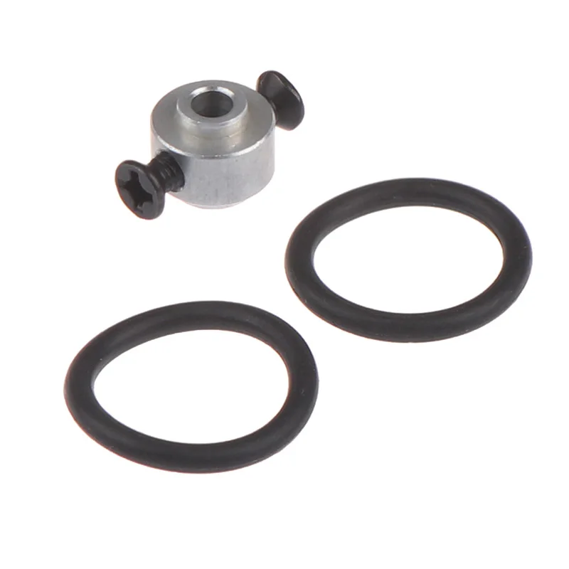 5 개/묶음 비행기 프로펠러 3.17mm 프로펠러 어댑터 소품 보호기 나사 고무 O 링 키트 전기 브러시리스 모터 샤프트 RC 부품, 비행기 프로펠러 보호기 나사 포함