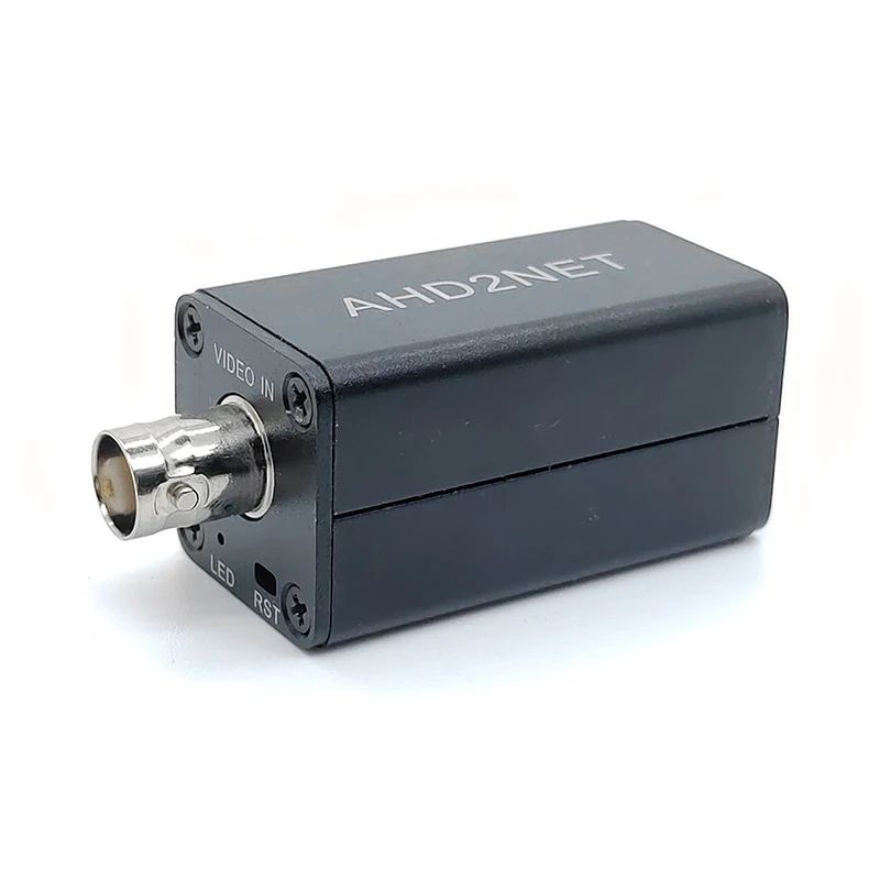 ONVIF 어댑터 AHD-IPC 변환기, 720P/1080P AHD/TVI/CVI PAL/NTSC 카메라-IP 유선 캠 변환기 BNC 입력 RJ45 출력, H.265