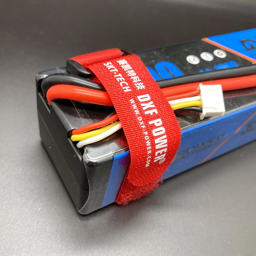 DXF 후크 루프 케이블 코드 타이 나일론 고정 스트랩 벨트, RC 리포 배터리 매직 스티커, 자체 접착 테이프 부품, 300mm, 210mm