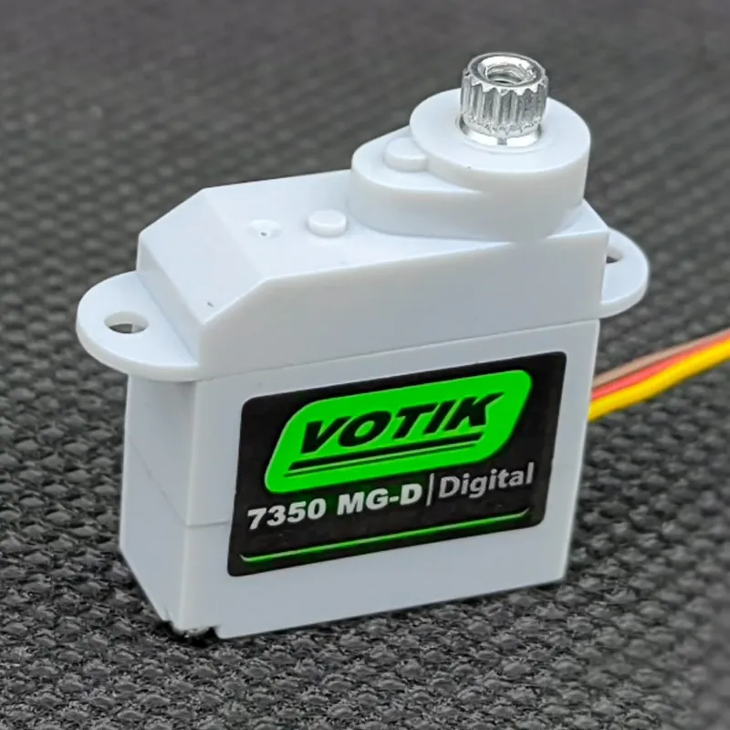 VOTIK 디지털 서보 금속 기어, EPP F3P F3K F3L F5L 글라이더, 실내 비행기, RC 자동차 헬리콥터 로봇, 7350 MG-D 5.5g title=VOTIK 디지털 서보 금속 기어, EPP F3P F3K F3L F5L 글라이더, 실내 비행기, RC 자동차 헬리콥터 로봇, 7350 MG-D 5.5g
