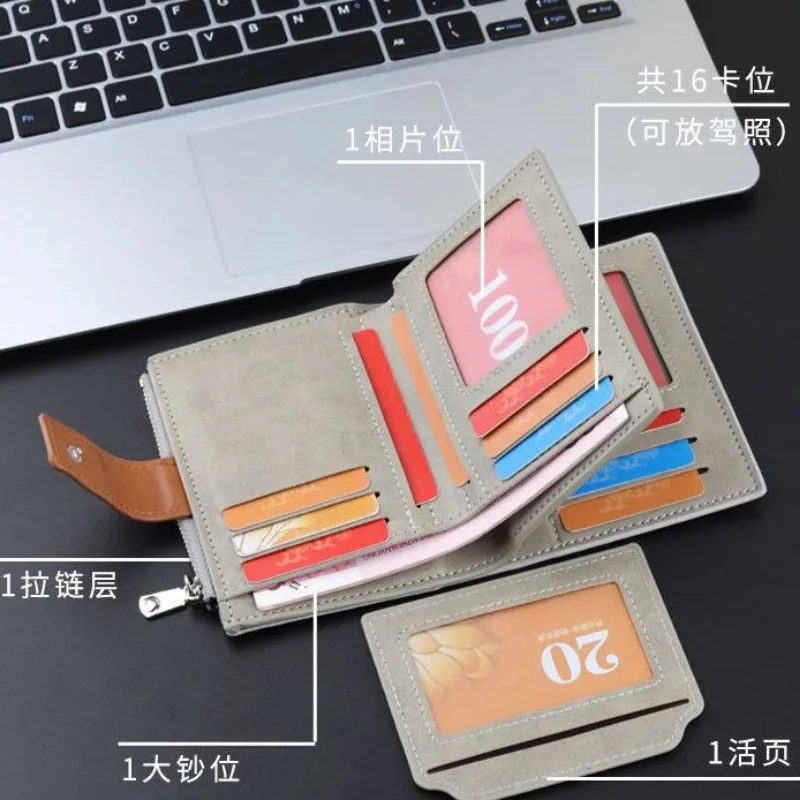 원피스 동전 지갑, 루피 조로 나미 Usopp 다지기 로빈 애니메이션 학생 짧은 프린트 멋진 캔버스 레트로 패션 한국 지갑