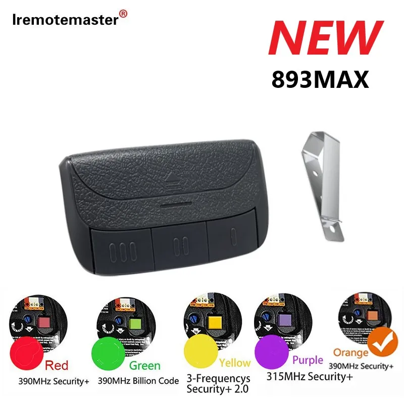 범용 차고 문짝 오프너 리모컨 교체, 893max