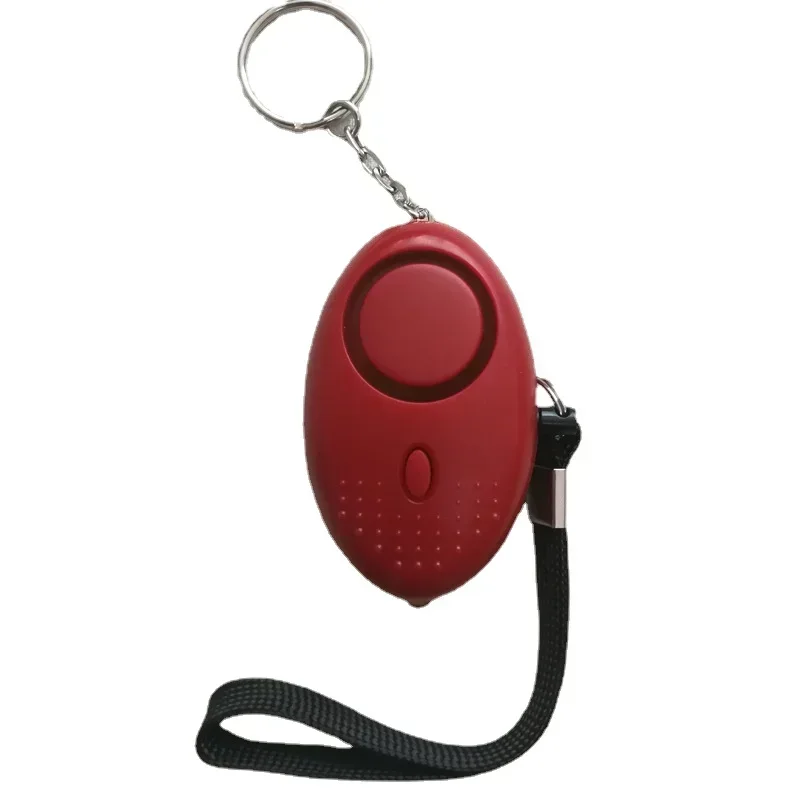 늑대 방지 호신 경보, 어린이 및 여성 보안 보호 경보, 개인 안전 비명, 시끄러운 비상 경보 키체인, 130dB
