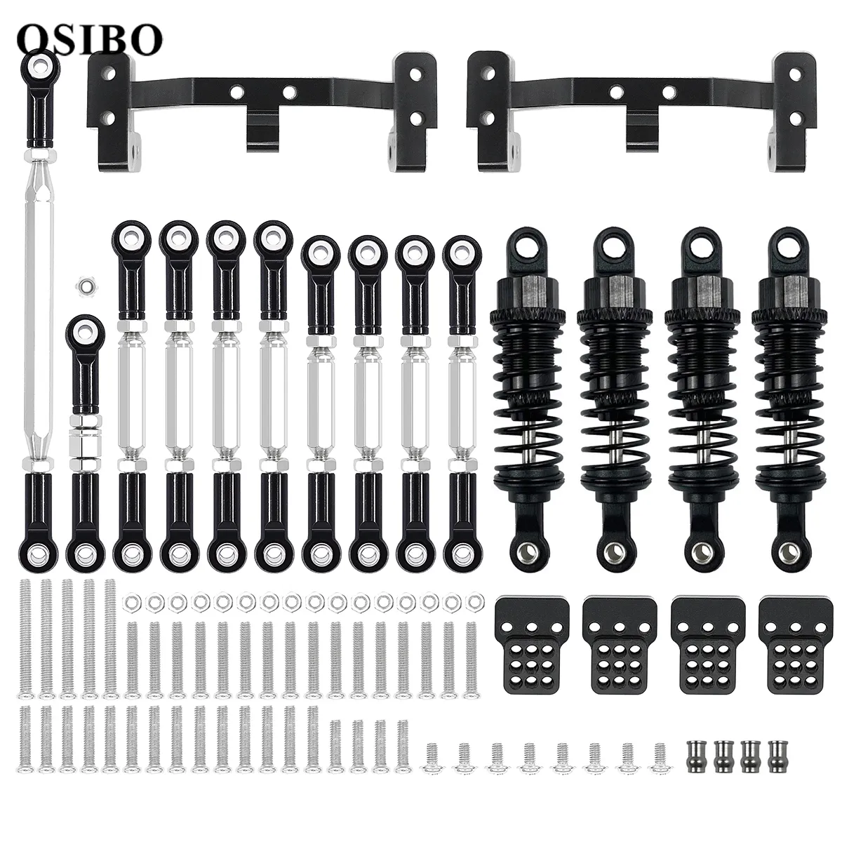 금속 섀시 링크 로드 풀 로드 마운트 홀더 충격 흡수 세트, WPL C14 C24 MN D90 MN99S RC 자동차 업그레이드 부품 액세서리 title=금속 섀시 링크 로드 풀 로드 마운트 홀더 충격 흡수 세트, WPL C14 C24 MN D90 MN99S RC 자동차 업그레이드 부품 액세서리