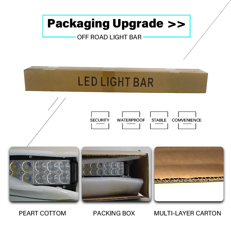 Auxtings-오프로드 led 라이트 바, 12 