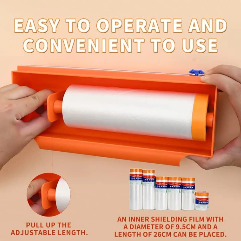 마스킹 필름 절단기 업그레이드, 마스킹 필름 절단 도구, 아토모빌 스프레이 페인트 보호 필름, 가구 방진 필름