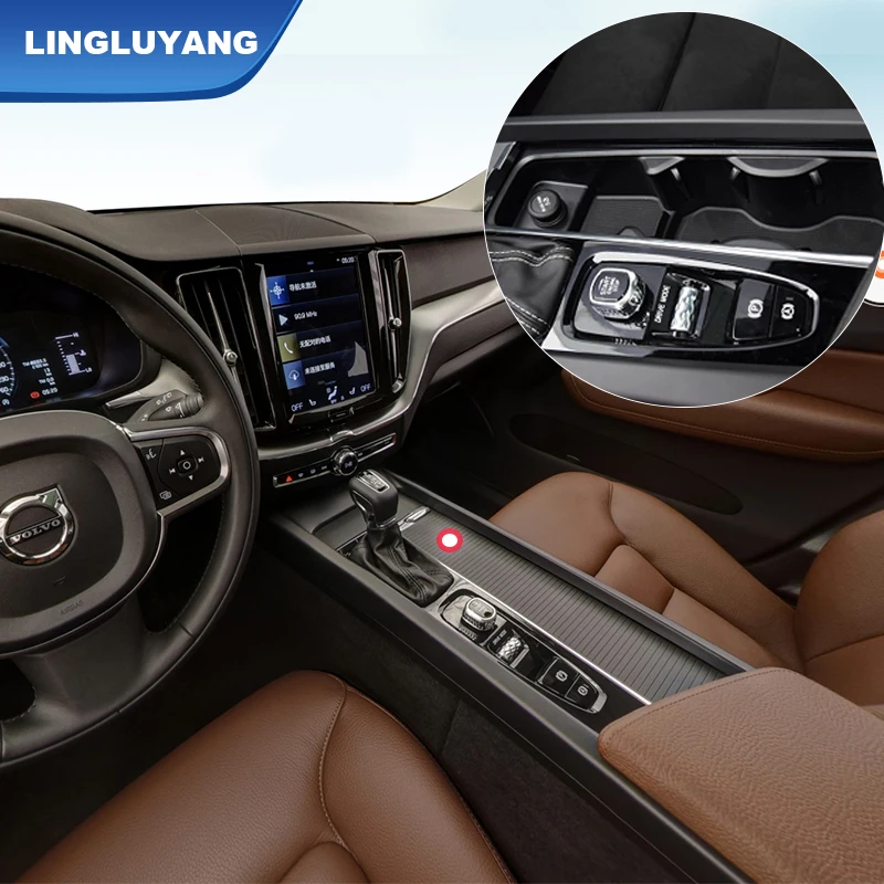 차량용 무선 충전기, 볼보 XC90, XC60, S90, 18-2024 용, 특수 휴대폰 충전 플레이트, 자동차 액세서리, v60, 2020, S60, 신제품