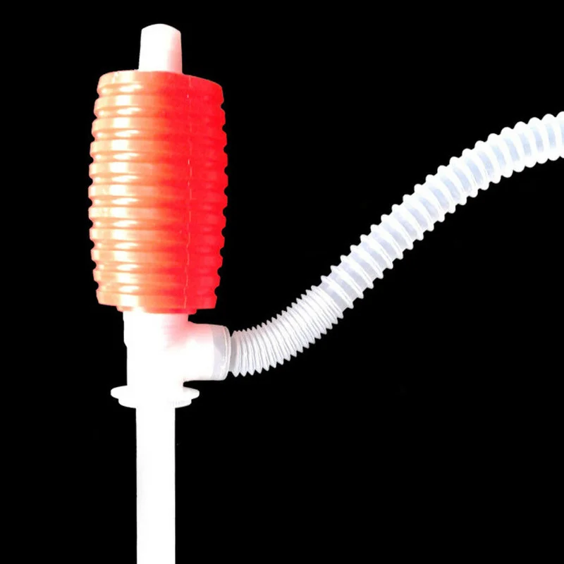 크리에이티브 범용 자동차 수동 사이펀 펌프 호스, 가스 오일 액체 사이펀 이송 펌프, 휴대용 가제트, 자동차 액세서리