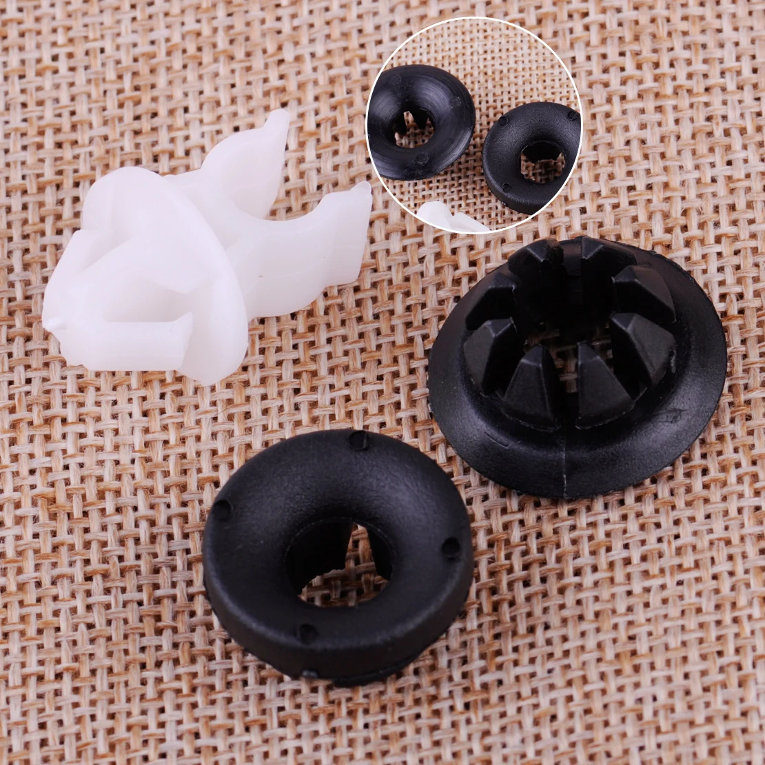 자동차 후드 지지 소품 로드 홀더 클립 3 개/세트, 91503-SS0-003, 혼다 어코드 오디세이 프리루드용